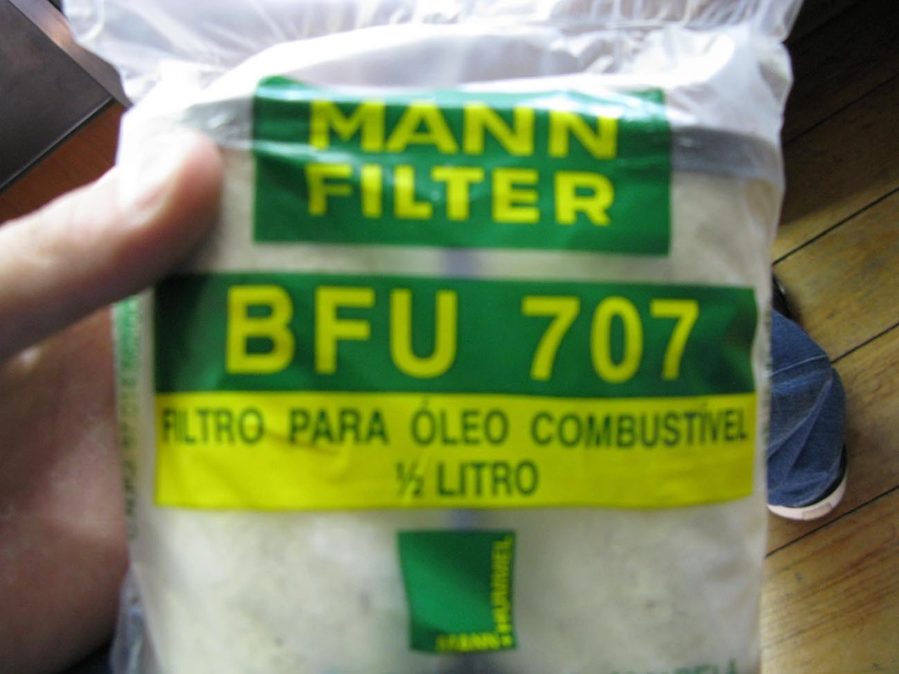 FILTRO COMBUSTÍVEL COMBUSTIVEL BOSCH 1/2 LITRO FELTRO