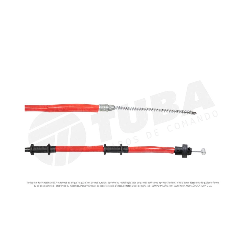CABO DE FREIO FIAT DOBLO CARGO 1.3/1.6/1.8 2002/ - TRASEIRO ESQUERDOCBV147.214 - 1750MM