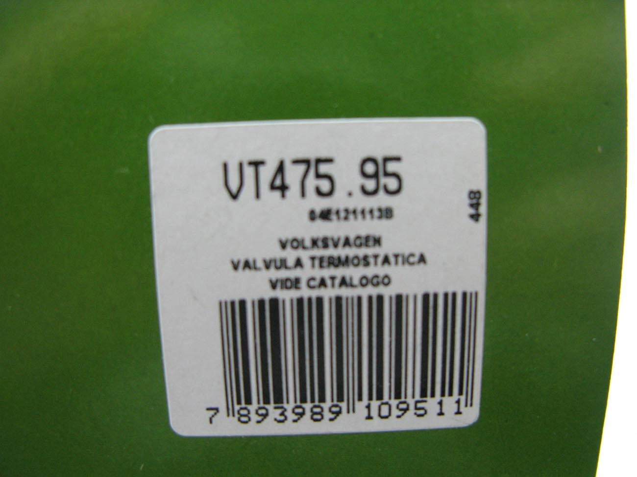 VÁLVULA TERMOSTÁTICA SECUNDÁRIA MOTOR EA211 12V/16V VW FOX 15/18 GOL POLO 17/20 UP VIRTUS 17/21 12/16V