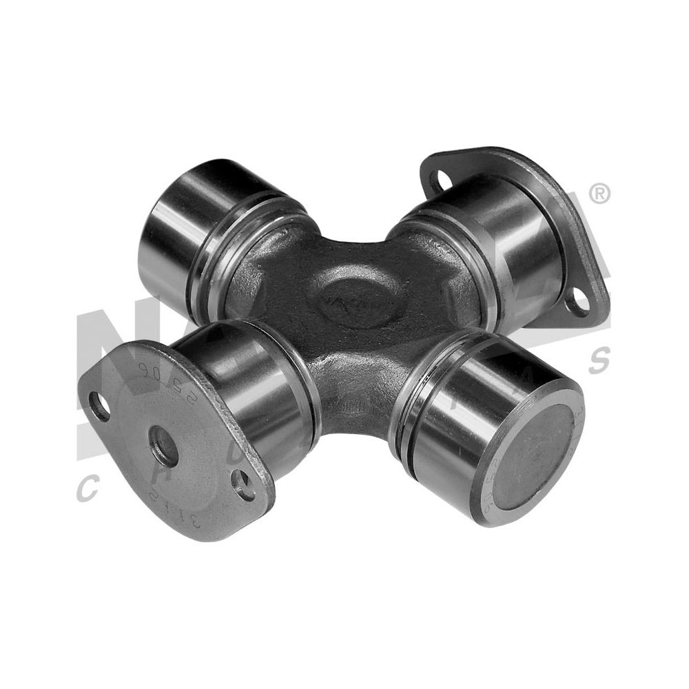 CRUZETA CARDAN FORD CARGO/VW MB 1214/1618/2318 47X134MM - DUAS CATANHAS COM CHAVETA/DUAS PARAFUSADAS