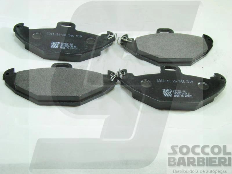 PASTILHA FREIO RODA TRASEIRA RENAULT LAGUNA 1995/2007