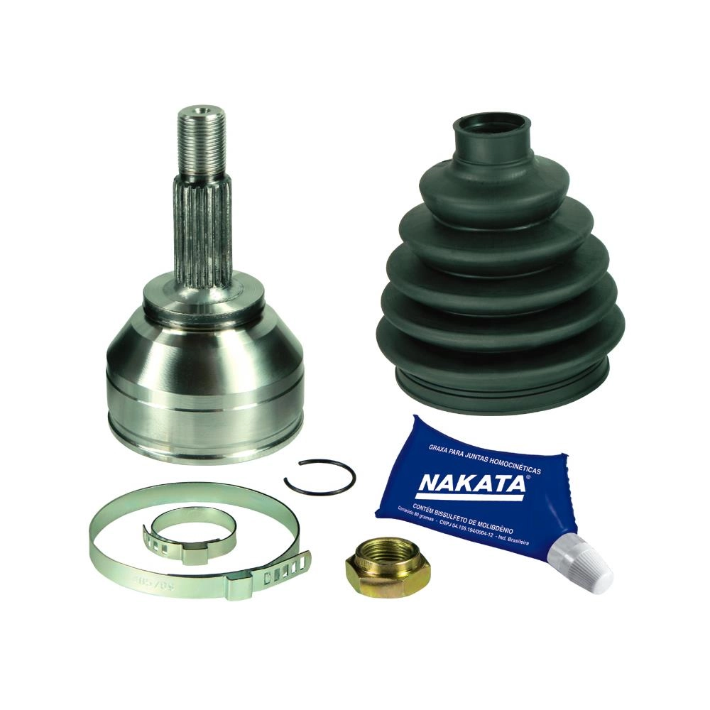 HOMOCINETICA RODA SEM ABS VW NOVO GOL/FOX/VOYAGE 1.0/1.6 08/23 - 22/22 ESTRIAS TRAVA CENTRAL