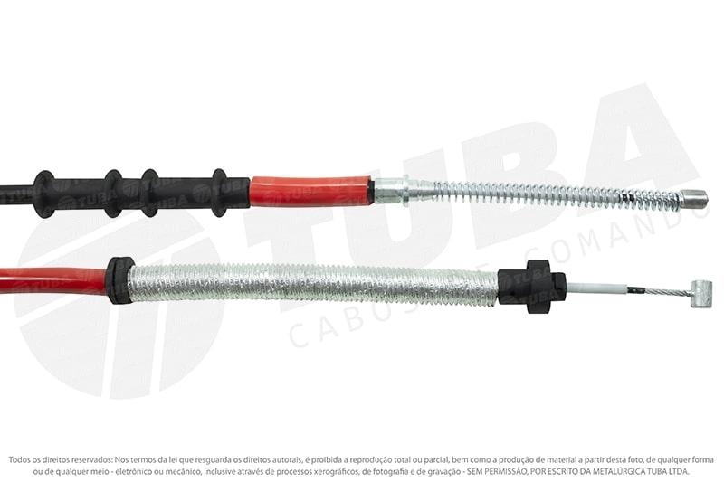 CABO DE FREIO TRASEIRO DIREITO/ESQUERDO FIAT TORO  2.0 4X2/4X4  2016/ - 1730MM