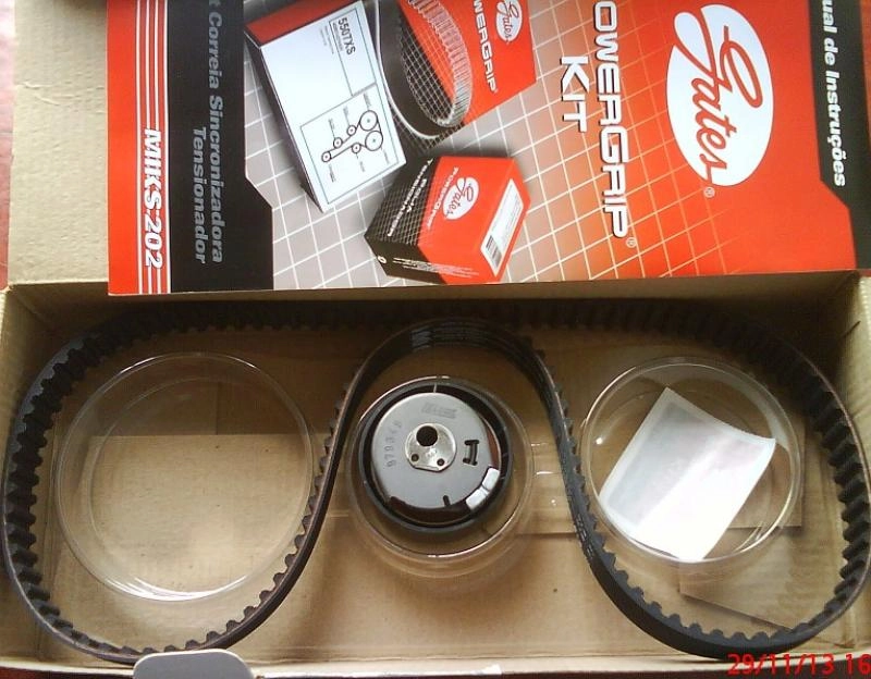 KIT CORREIA COMANDO VÁLVULAS DENTADA SINCRONISMO FIAT PALIO/SIENA/STRADA/DOBLO 1.3 16V FIRE LINEA/PUNTO 1.4 08/12