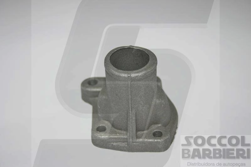 FLANGE/TAMPA VÁLVULA TERMOSTÁTICA ALUMÍNIO FIAT UNO/PREMIO/ELBA/FIORINO EXCETO FIRE