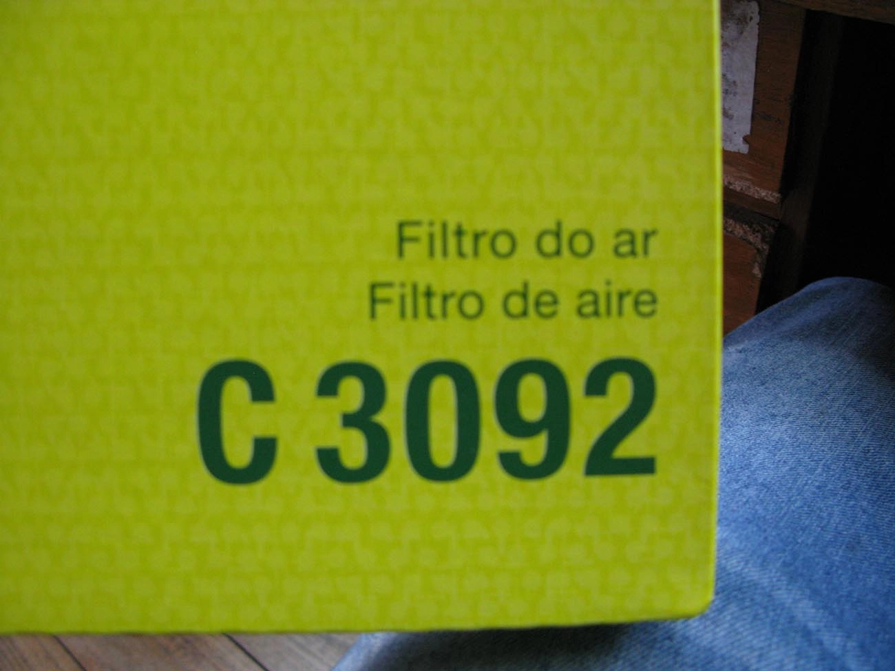 FILTRO AR FIAT PUNTO 1.4 2007/