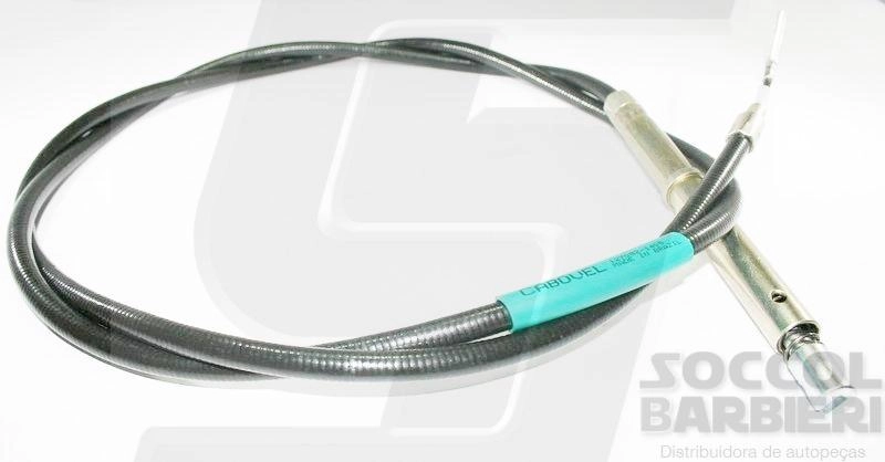CABO FREIO MB LN-710 - 3700MM ENTRE EIXOS TRASEIRO ESQUERDO 2573MM