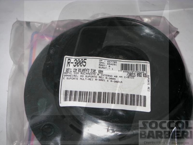 REFIL COM ROLAMENTO EIXO CARDAN MB 608 80/ 1113/1313/2013/709/912/1114/1214/1614 SISTEMA REI 40MM