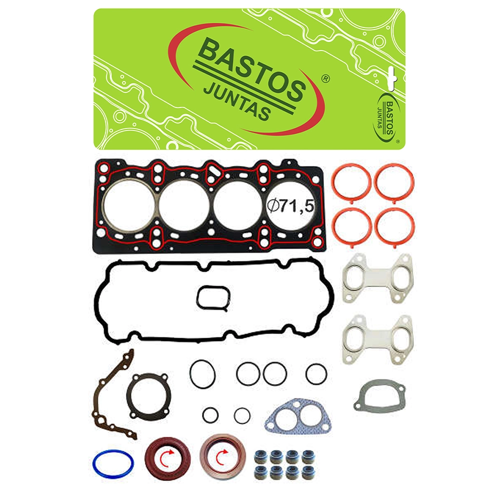 JOGO JUNTAS MOTOR COM RETENTOR FIAT FIORINO/MILLE/PALIO/SIENA/UNO - MOTOR FIRE 1.0/1.3 8V - FIBRA