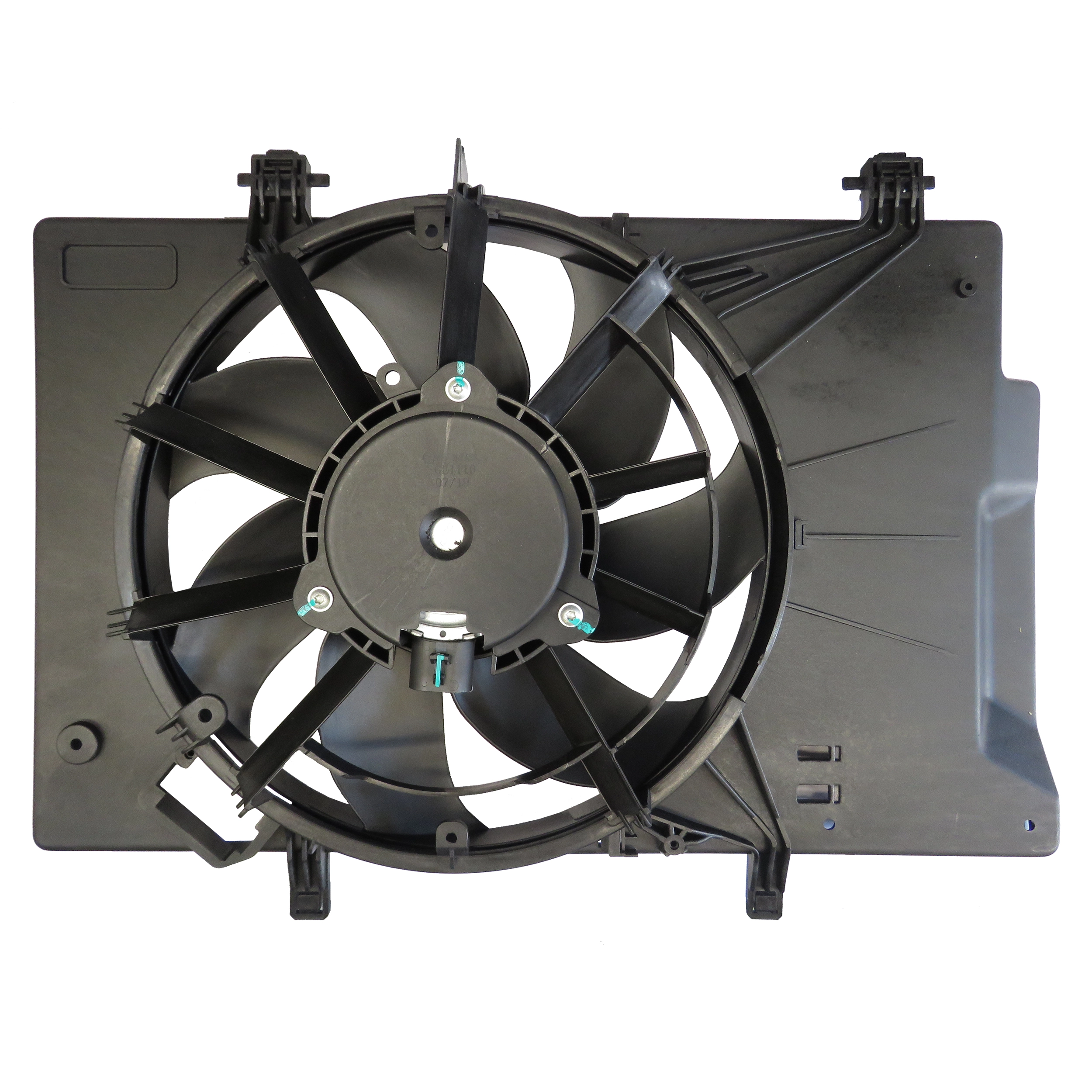 ELETROVENTILADOR COM DEFLETOR FORD NEW FIESTA 2013/ - NOVO KA 2014/ - SIGMA - COM AR CONDICIONADO