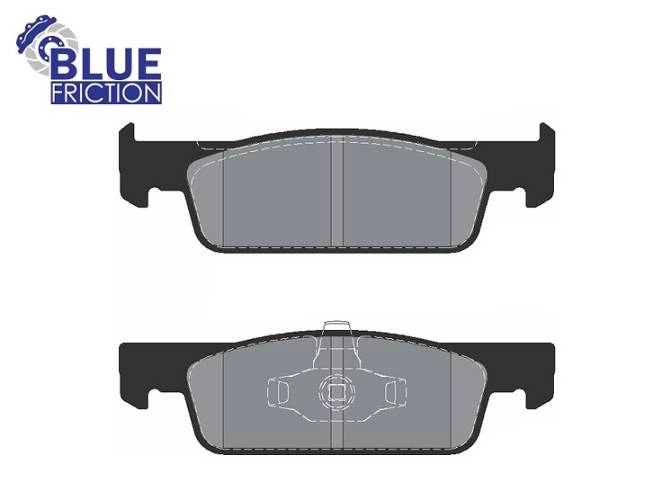 PASTILHA DE FREIO DIANTEIRA RENAULT NOVO LOGAN/SANDERO/STEPWAY 2013/