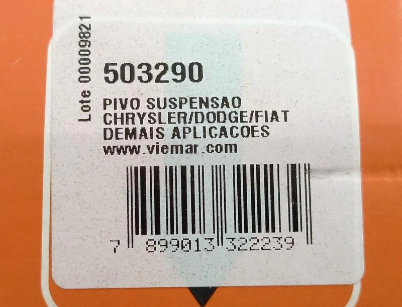 PIVÔ SUSPENSÃO INFERIOR DODGE JOURNEY 09/15 - FIAT FREEMONT 12/22 - LD/LE