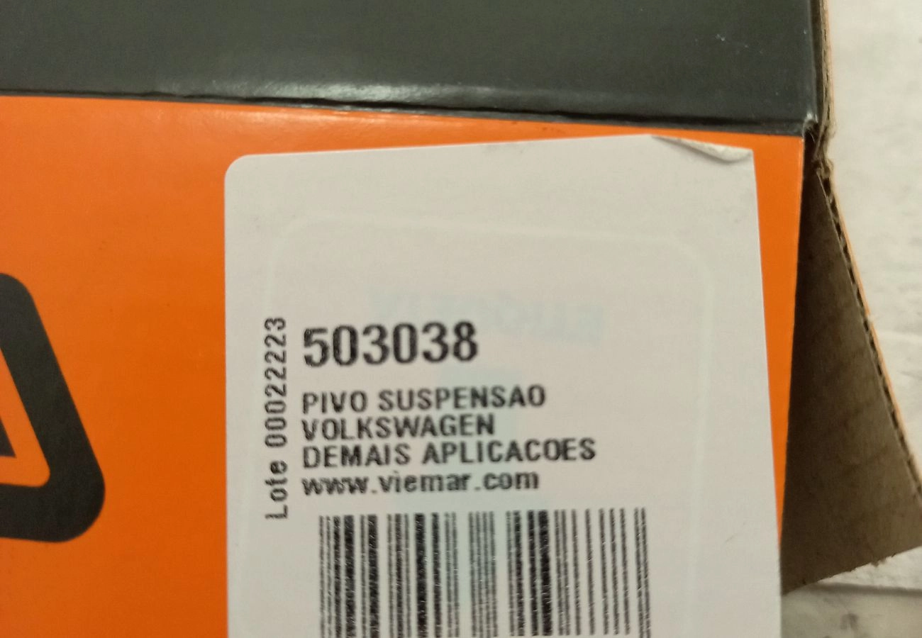 PIVÔ SUSPENSÃO DIREITO D.H VW GOL/PARATI 04.97/ - SAVEIRO 11.97/ - GOL/PARATI 16V 95/ - PINO 17MM