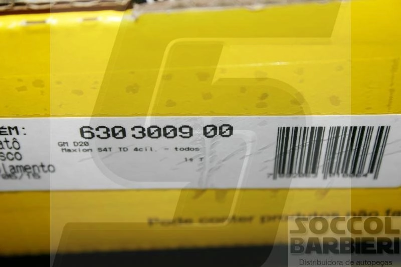 KIT DE EMBREAGEM GM C-40 85/95 TURBO - D-20 92/96 TURBO - D-40 85/96 TURBO - 300MM 10 ESTRIAS