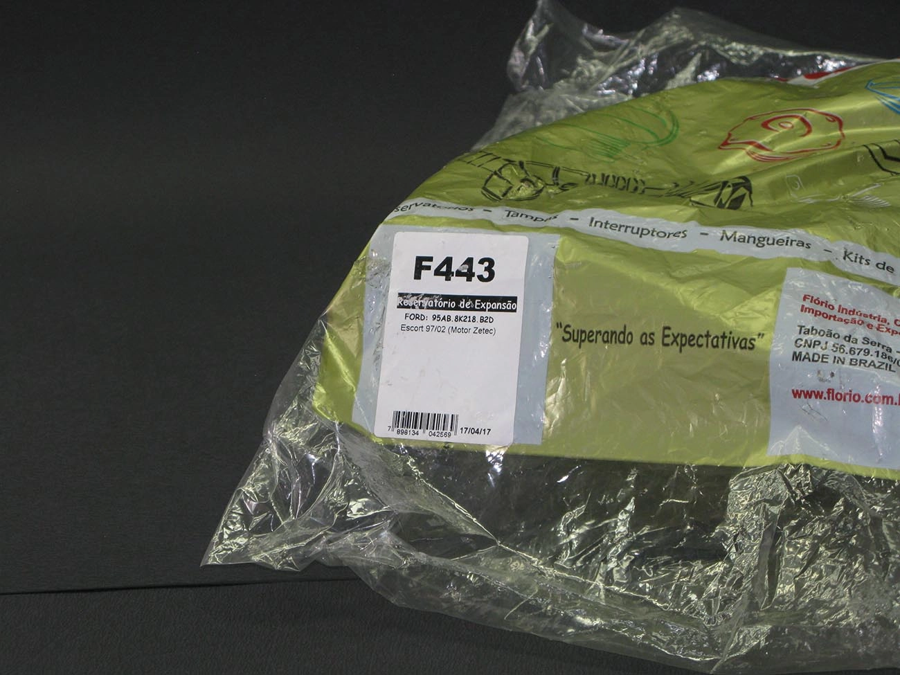 RESERVATORIO AGUA FORD ESCORT 1997/2002  - ZETEC - S/TAMPA