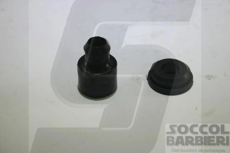 VÁLVULA RETENÇÃO VÁCUO VALVULA SERVO FREIO FIAT 147/TIPO/TEMPRA CHRYSLER POLARA P/SERVO VARGA PRETA
