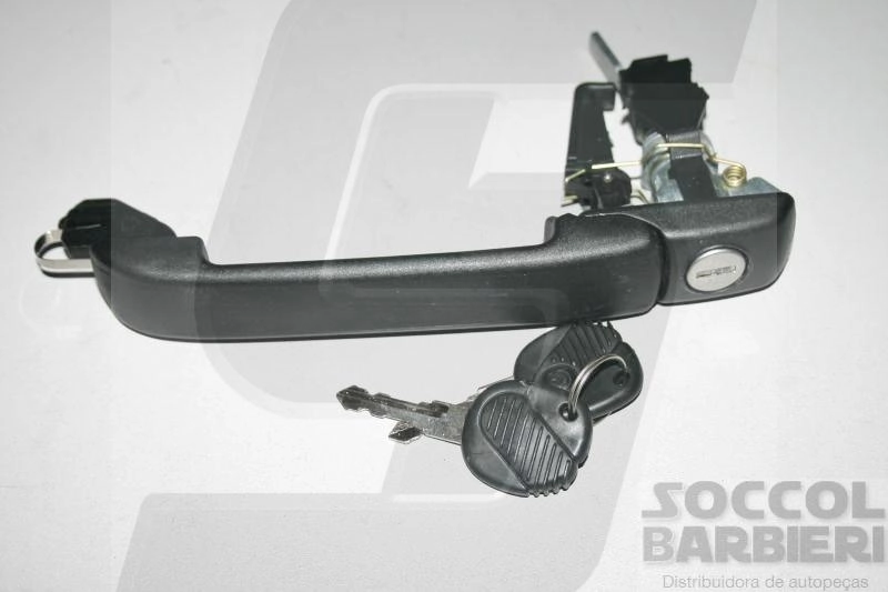 MACANETA EXTERNA VW GOL/PARATI 95/ GII 2 PORTAS - P/ALARME C/CHAVE PERFIL MAXION - ESQUERDA