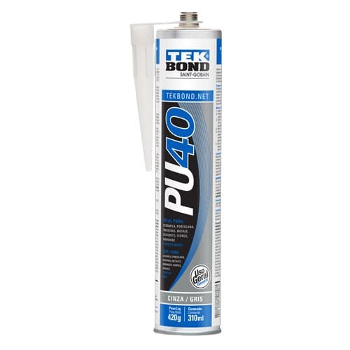 ADESIVO TEKBOND PU40 CINZA 310ML