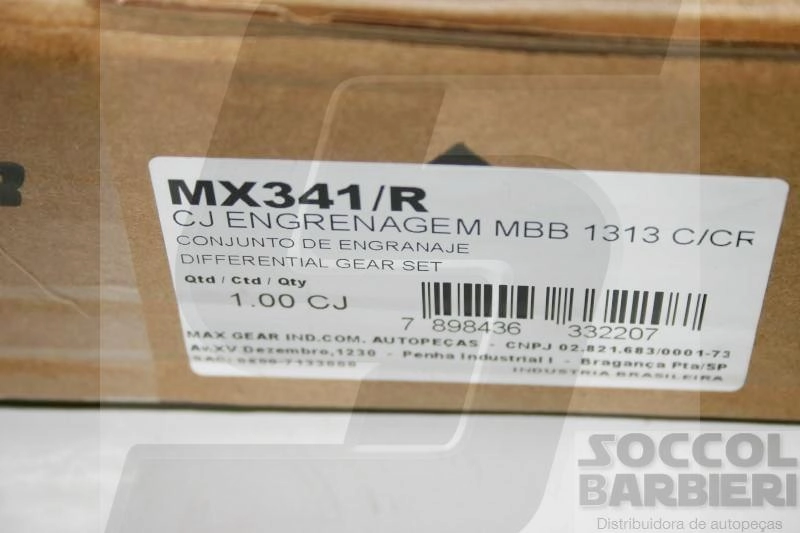 KIT REPARO DIFERENCIAL/CAIXA SATÉLITE EIXO HL4/HO4/HH4 SIMPLES SATELITE/DIFERENCIAL MB 1313/1318/1414/1418/1513/1518/1614/1714