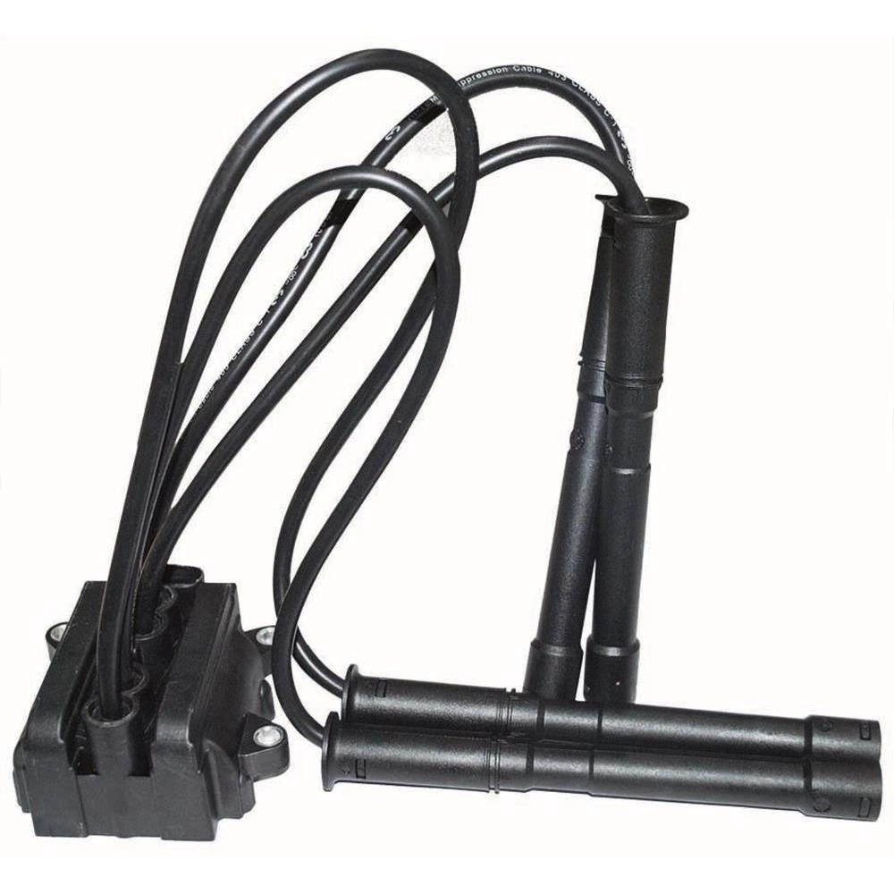 BOBINA IGNIÇÃO 4 PINOS 3 PARAFUSOS COM CABOS PEUGEOT 206 1.0 16V 01/05 RENAULT CLIO/KANGOO/TWINGO 00/05