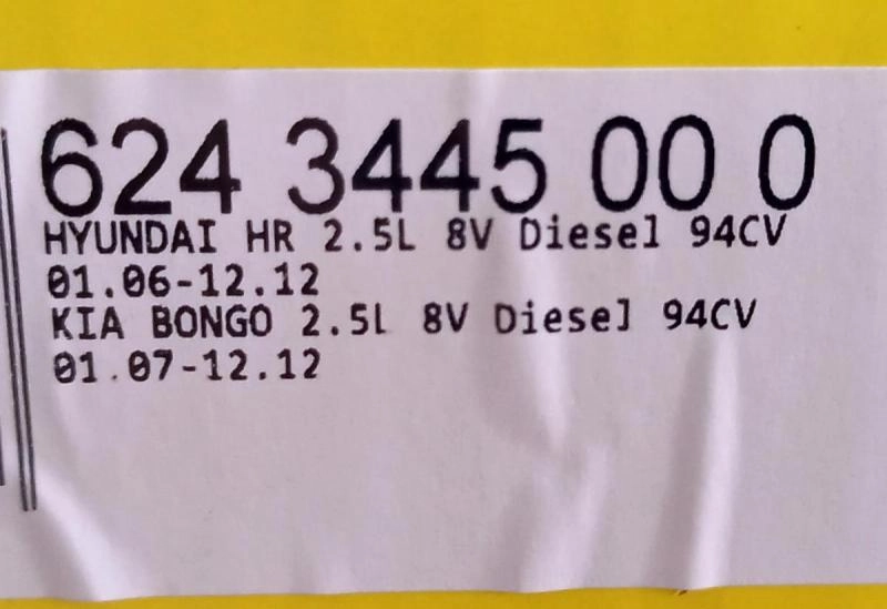 KIT EMBREAGEM HYUNDAI HR 2.5 2006/ - KIA BONGO 2.5 2008/2013 - 236MM - 23 ESTRIAS