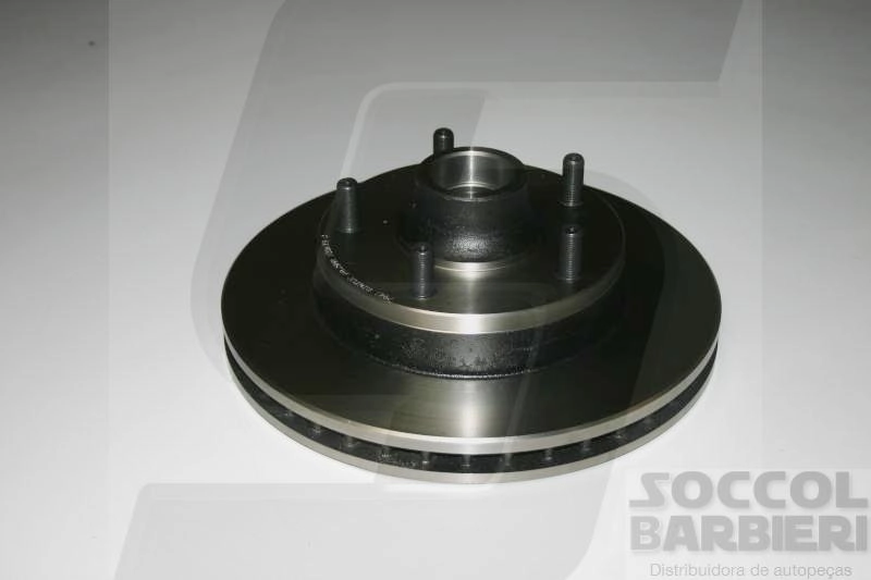 DISCO FREIO DIANTEIRO COM CUBO VENTILADO 290MM FORD F-1000 79/92