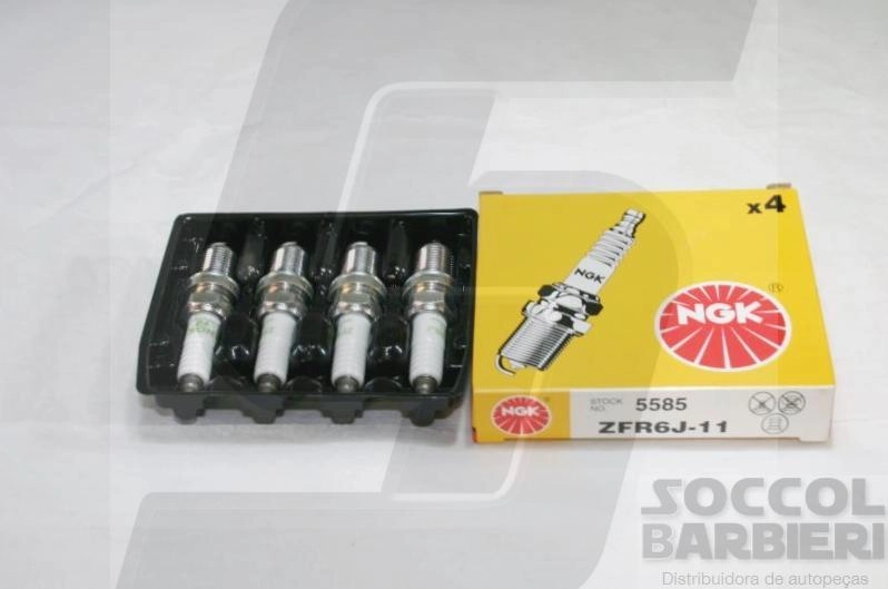 VELA IGNIÇÃO ORIGINAL GREEN GASOLINA GNV IGNICAO HONDA CIVIC 1.7 16V 2001/ FIT 1.5 2005/