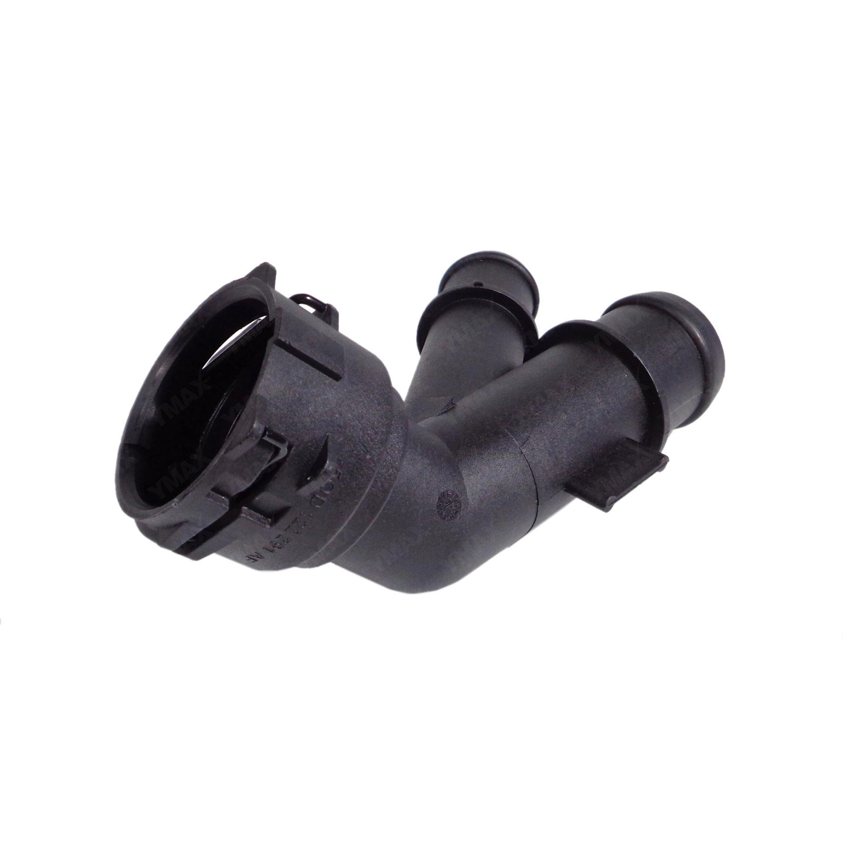 FLANGE/CONECTOR ÁGUA AUDI A1 1.4 15/ A3 1.8 13/ - TT 1.8 14/ - VW GOLF 1.8/2.0 14/ - DUAS SAIDAS