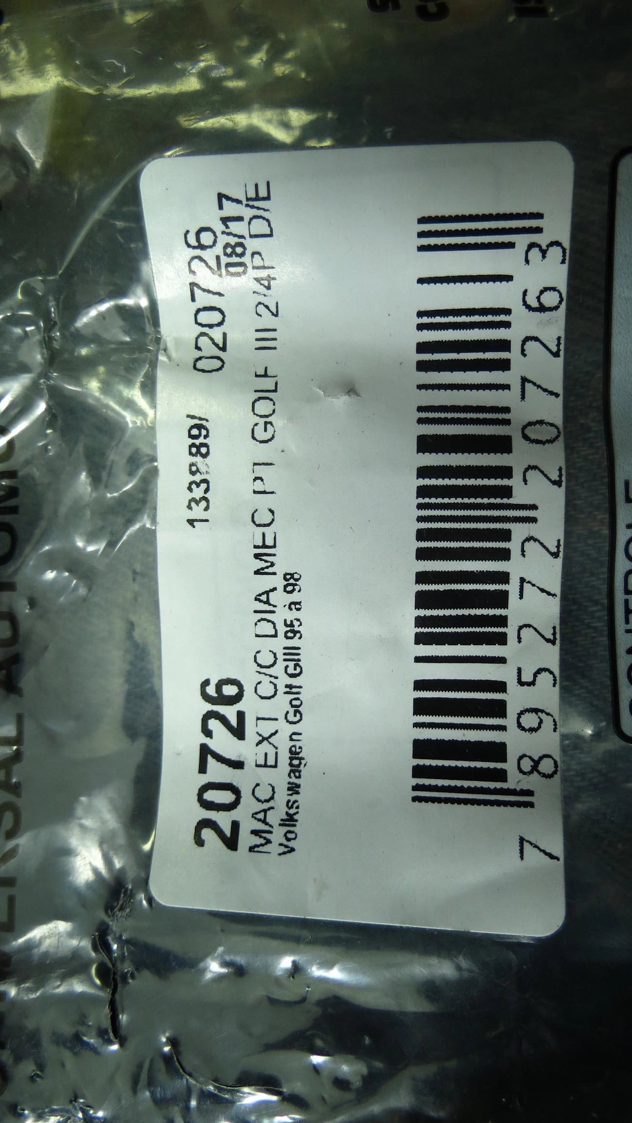 MACANETA EXTERNA VW GOLF 94/98 - DIANTEIRA