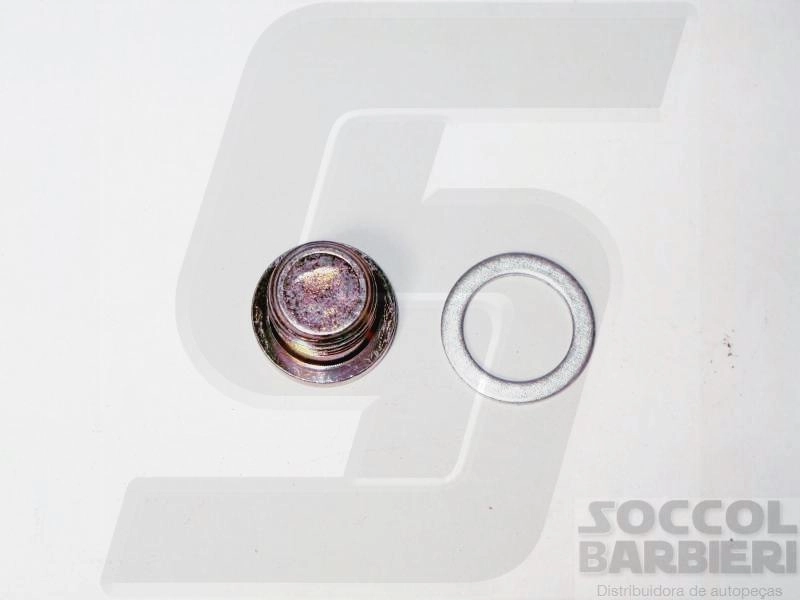 BUJAO CARTER ÓLEO MOTOR VW GOL/PARATI/SANTANA/FOX AUDI A3/A4 - ALLEN 6MM M14X1,25MM - 11,3MM