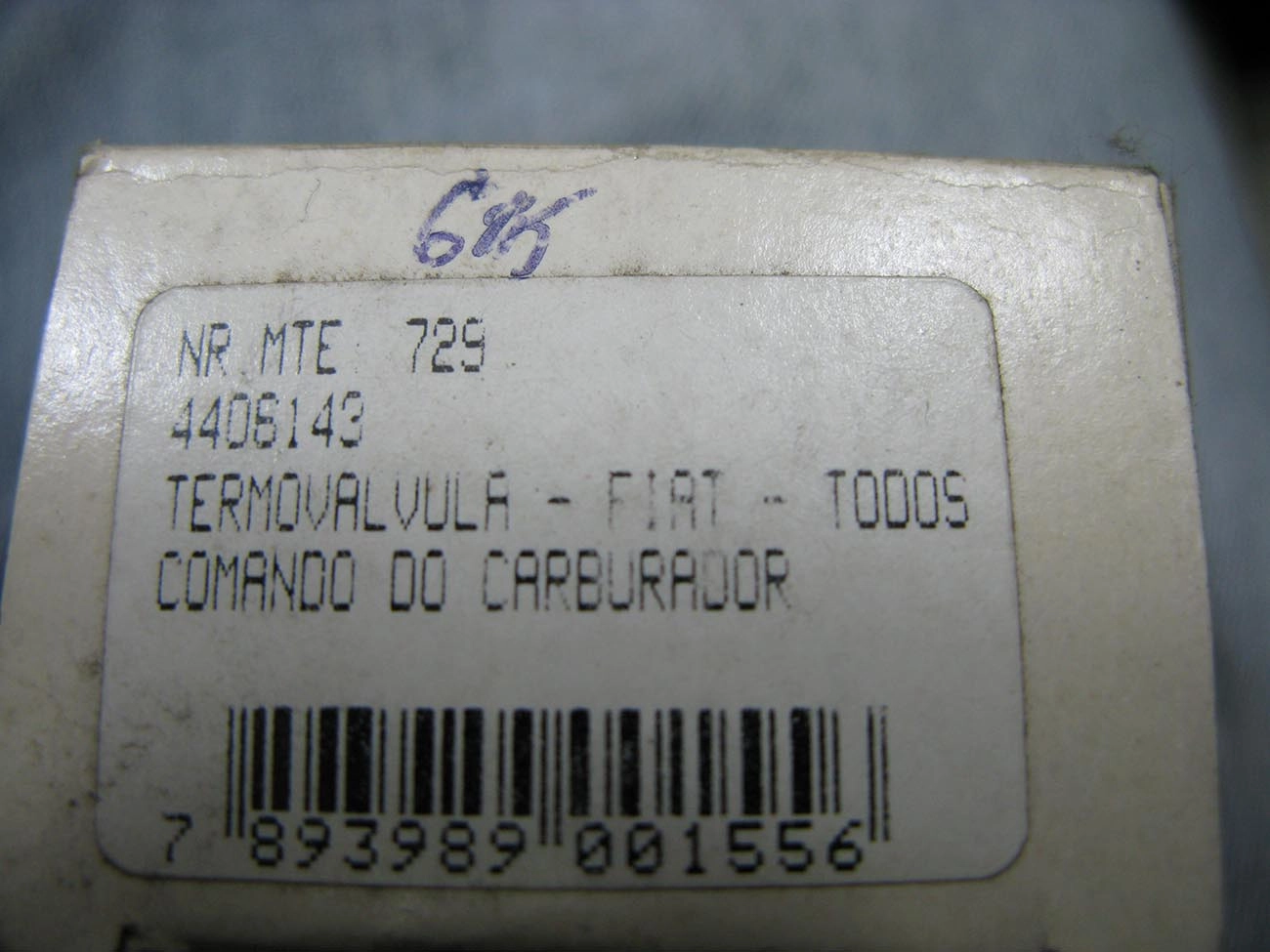 SENSOR TERMOVALVULA FIAT TODOS - AMARELO