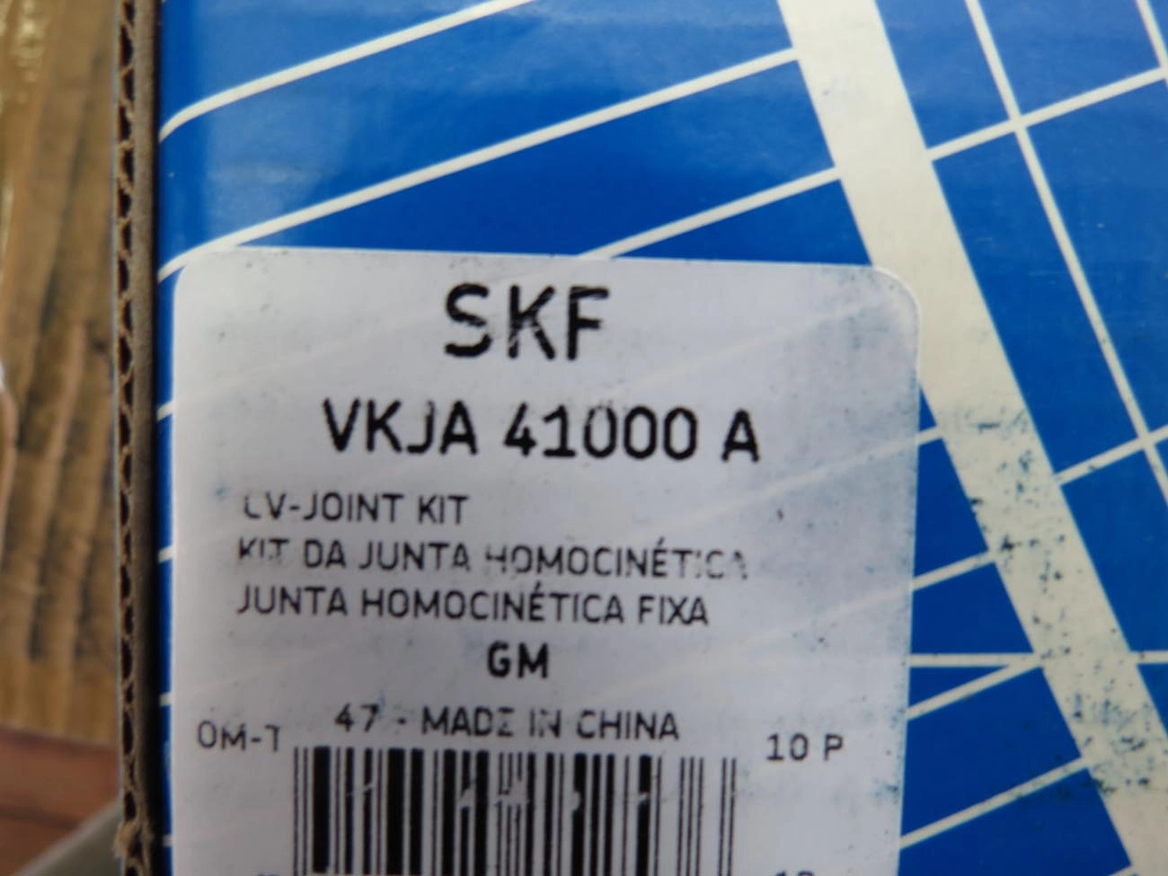 JUNTA HOMOCINÉTICA FIXA LADO RODA SEM ABS 28X22 DENTES/ESTRIAS TRAVA EXTERNA EIXO DANA HOMOCINETICA GM CORSA 8V NOVO 1.0 20 28/22