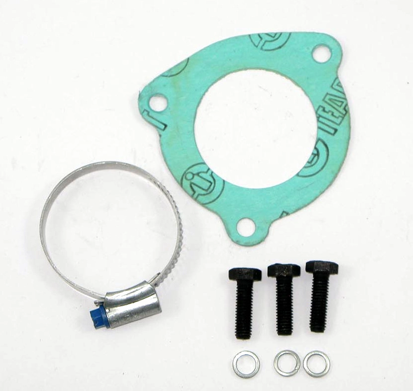 KIT GARGALO FLANGE ALUMÍNIO VÁLVULA TERMOSTÁTICA ALUMINIO VALVULA TERMOSTATICA VW GOL CHT FORD ESCORT SEM RETORNO