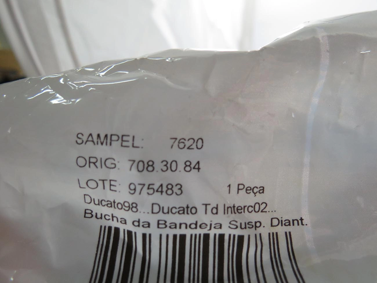 BUCHA DIANTEIRA BANDEJA DIANTEIRA FIAT DUCATO 98/17 - CITROEN JUMPER 94/17 - PEUGEOT BOXER 94/17