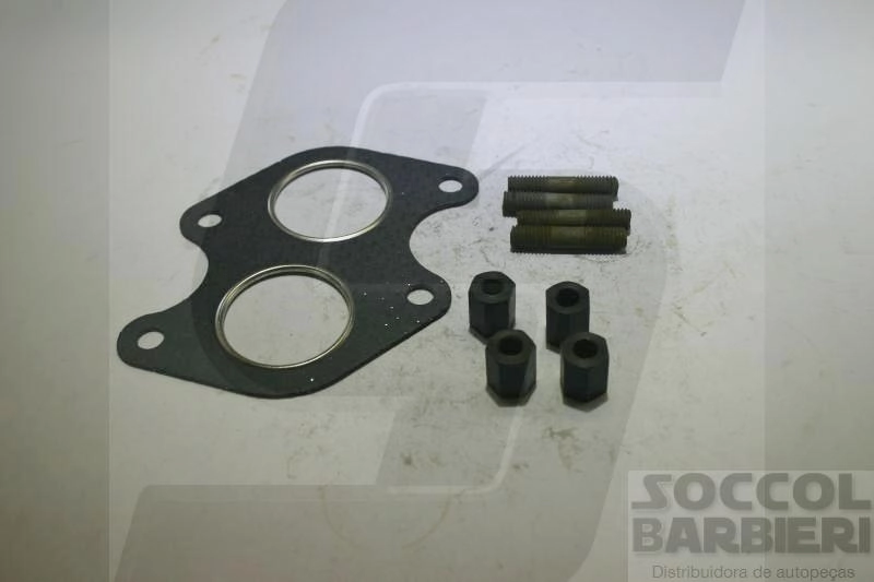 KIT JUNTA FLANGE SAÍDA ESCAPE/ESCAPAMENTO GM CHEVETTE 1978/ 4 FUROS