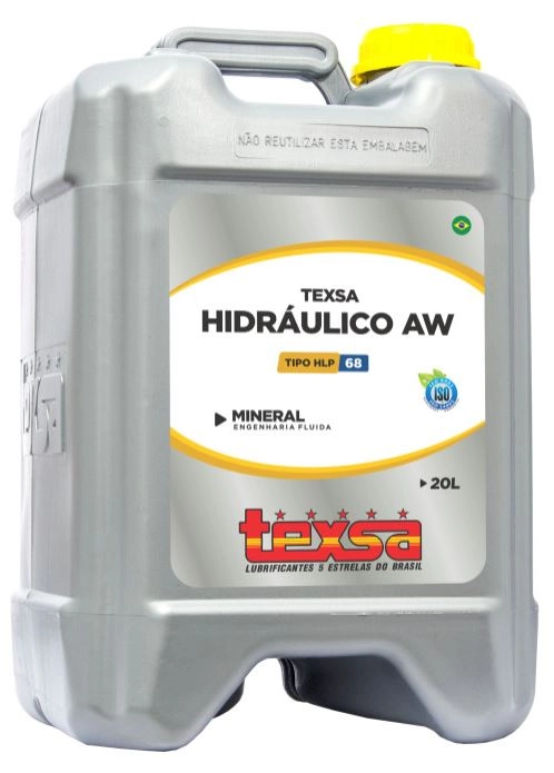 ÓLEO HIDRÁULICO MINERAL TEXSA AW 68 HLP 20 LITROS OLEO HIDRAULICO AW68