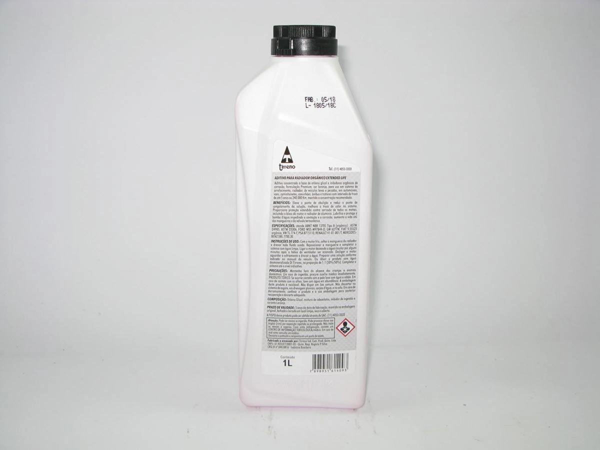 ADITIVO CONCENTRADO ADITECH OT-C  ROSA -  PARA 5 ANOS OU 240.000 KM - EXTENDED LIFE ORGÂNICO