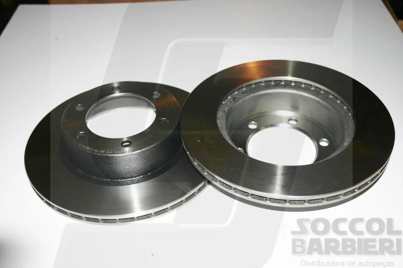 DISCO FREIO DIANTEIRO VENTILADO 319MM TOYOTA HILUX SW4 3.0 89/05 LAND CRUISER PRADO 02/09