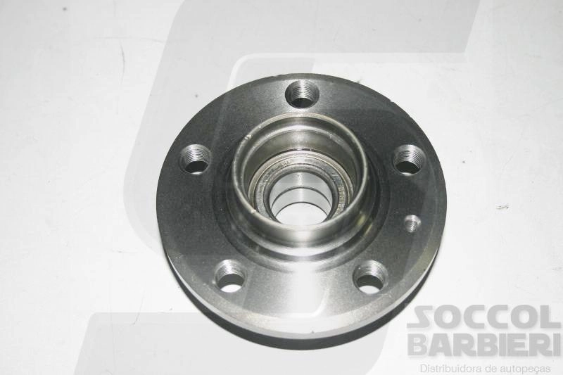 CUBO RODA TRASEIRO COM ROLAMENTO SEM ABS 5 FUROS VW FOX/CROSSFOX/SPACEFOX/POLO 02/