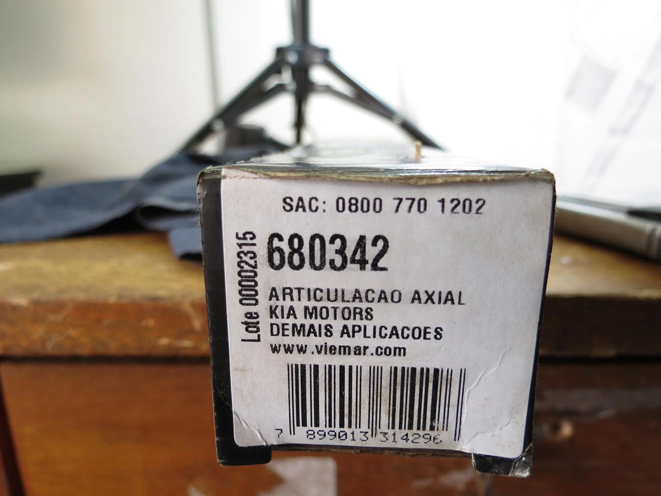 ARTICULAÇÃO/BARRA AXIAL DIREÇÃO HIDRÁULICA/MECÂNICA KIA PICANTO 2004/2007
