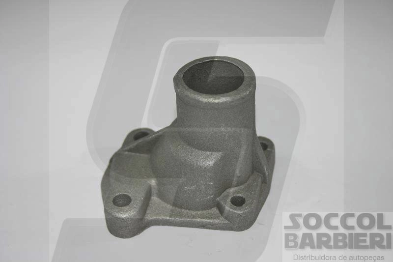 FLANGE/TAMPA VÁLVULA TERMOSTÁTICA ALUMÍNIO FIAT UNO/PREMIO/ELBA/FIORINO EXCETO FIRE