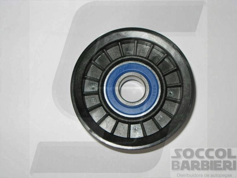 POLIA TENSOR CORREIA ALTERNADOR/TENSIONADOR AUXILIAR ACESSÓRIOS MOTOR FORD F-250 MWM GM S-10/BLAZER 2.8 S/ACD HR-V AGRALE VOLARE 17X80X26 6PK