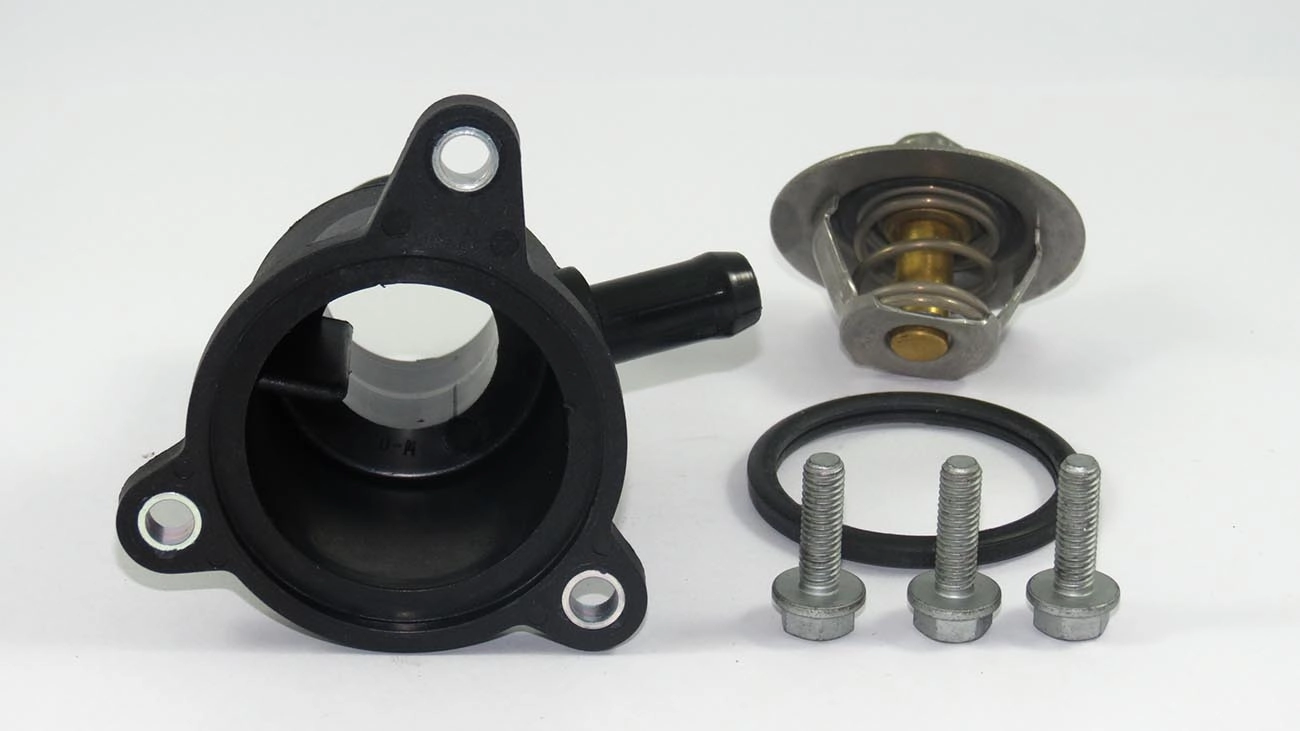 VALVULA TERMOSTATICA FLANGE PLASTICO RENAULT LOGAN/SANDERO/SCENIC 1.6 16V TODOS - SCENIC 2.0 99/01