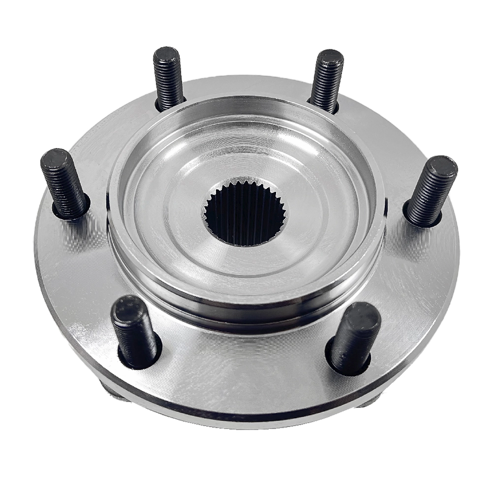 CUBO DIANTEIRO COM ROLAMENTO COM ABS TOYOTA HILUX 4X4 05/15 - CUBO MONTADO - 6 FUROS 30 ESTRIAS