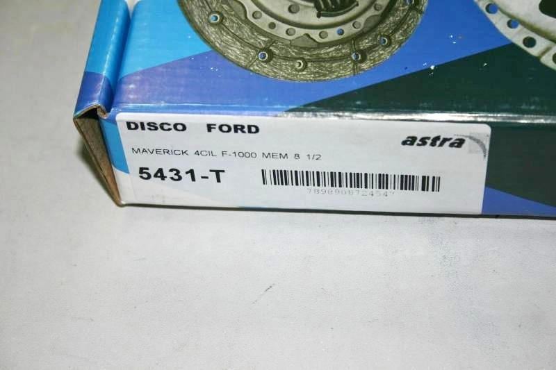 DISCO EMBREAGEM WILLYS JEEP/F-75/MAVERICK 4 CIL 75/ - 215MM