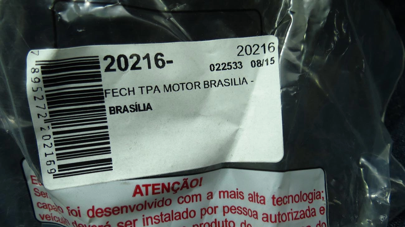 FECHADURA PORTA MALAS VW BRASILIA TODAS - FECHADURA