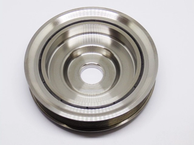 POLIA DO VIRABREQUIM (POLY V 7PK) - RENAULT 2.0 16V F4R - DUSTER 11/...OROCH 15/...SANDERO R.S. 15/.
