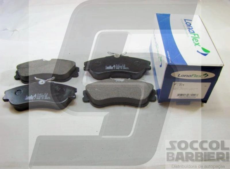 PASTILHA DE FREIO DIANTEIRA CITROEN XSARA PICASSO EXCLUSIVE/GLX 2.0 16V 2001/