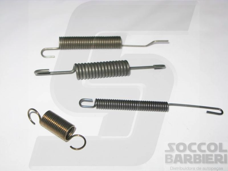REPARO PARCIAL PATIM/MOLAS SAPATA FREIO TRASEIRA PARA UM LADO VW PASSAT 79/ GOL 88/ VOYAGE/PARATI 86/ SANTANA 84/