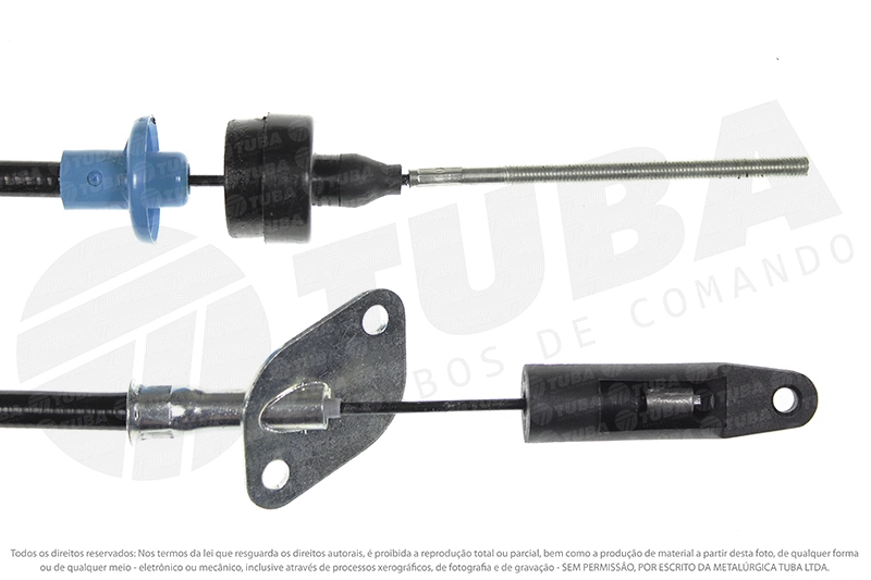 CABO EMBREAGEM FIAT UNO/PREMIO/ELBA/FIORINO 92/ 645MM